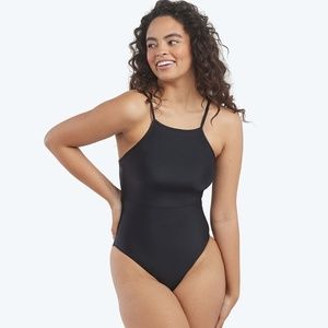 Summersalt The High Neck One-Piece - Black